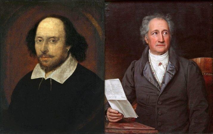 Шекспир и Гёте
