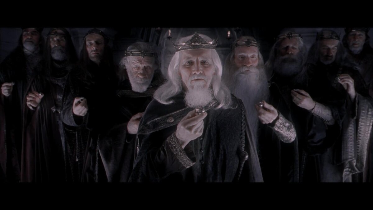 9 хранителей кольца.