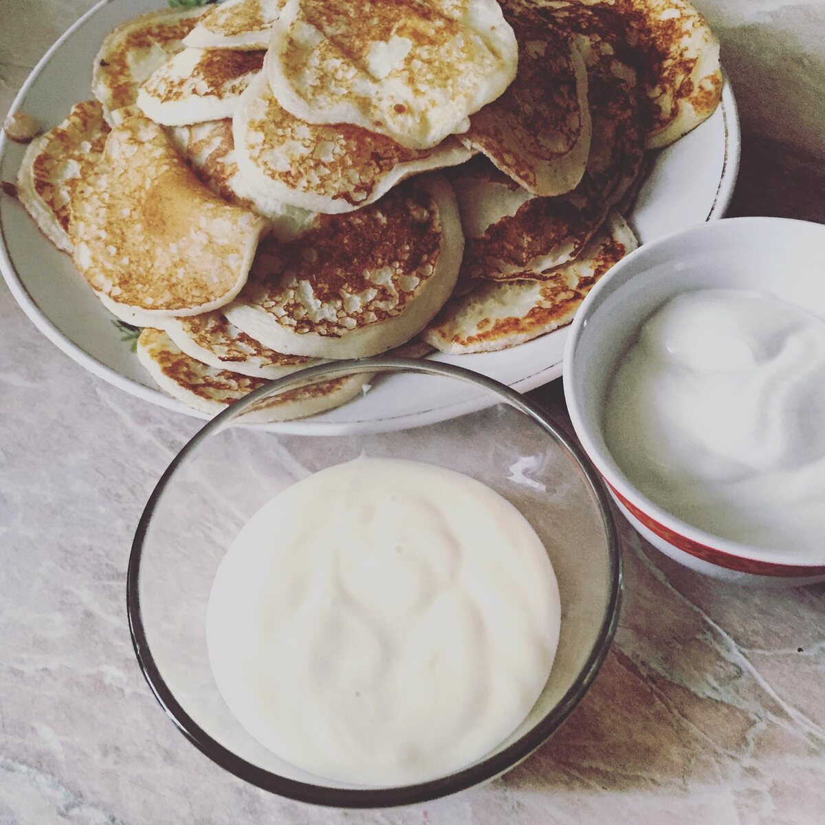 Оладушки на кефире