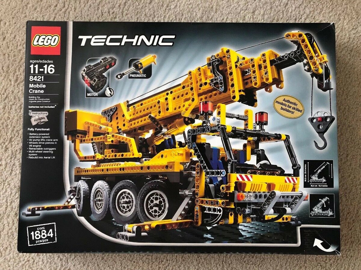 64 самых больших набора Lego Technic ч.5 | Лего Малефик | Дзен