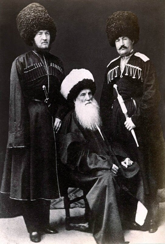 Настоящие фото Имама Шамиля 1859 год.