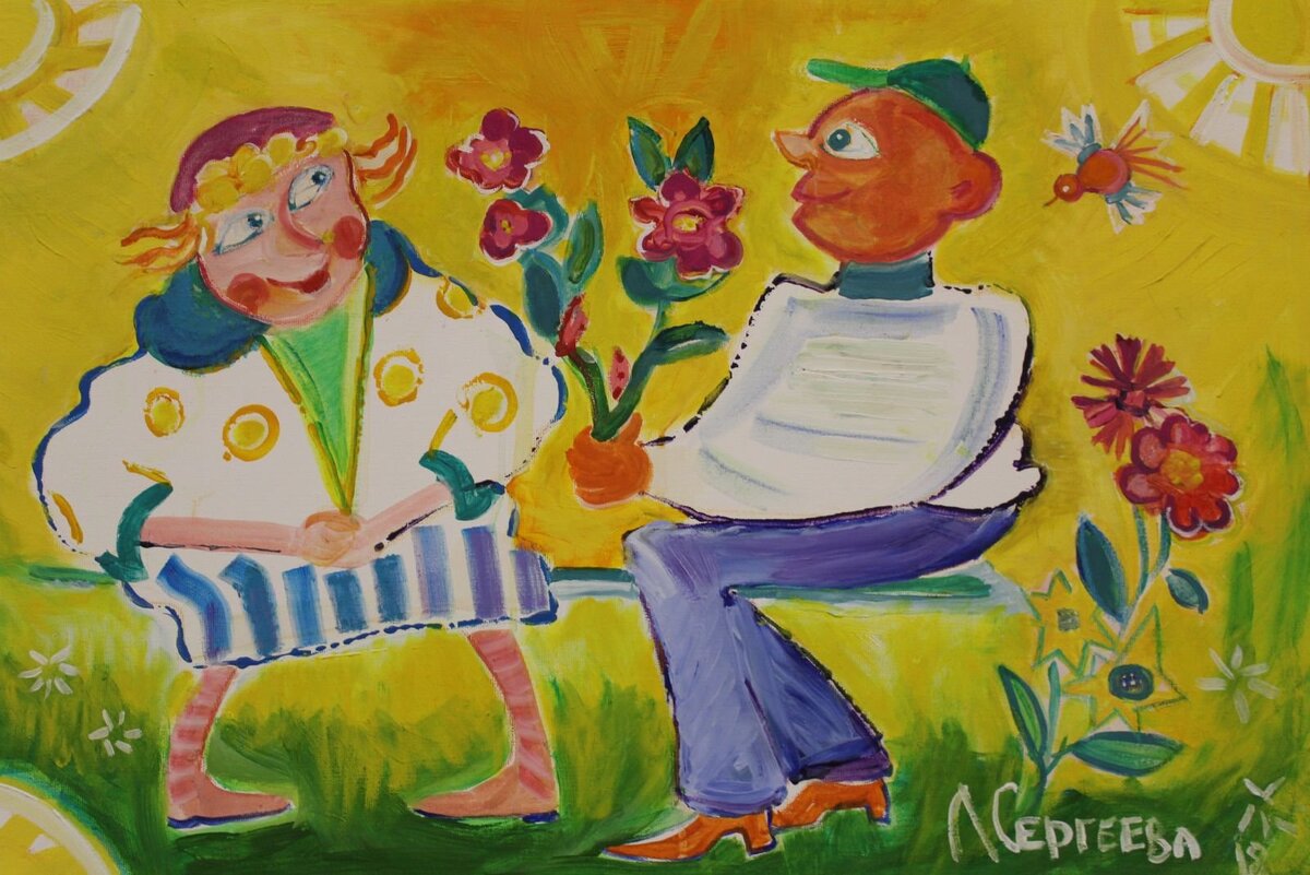 Работа Ларисы Сергеевой // Фото с сайта Крымского этнографического музея 