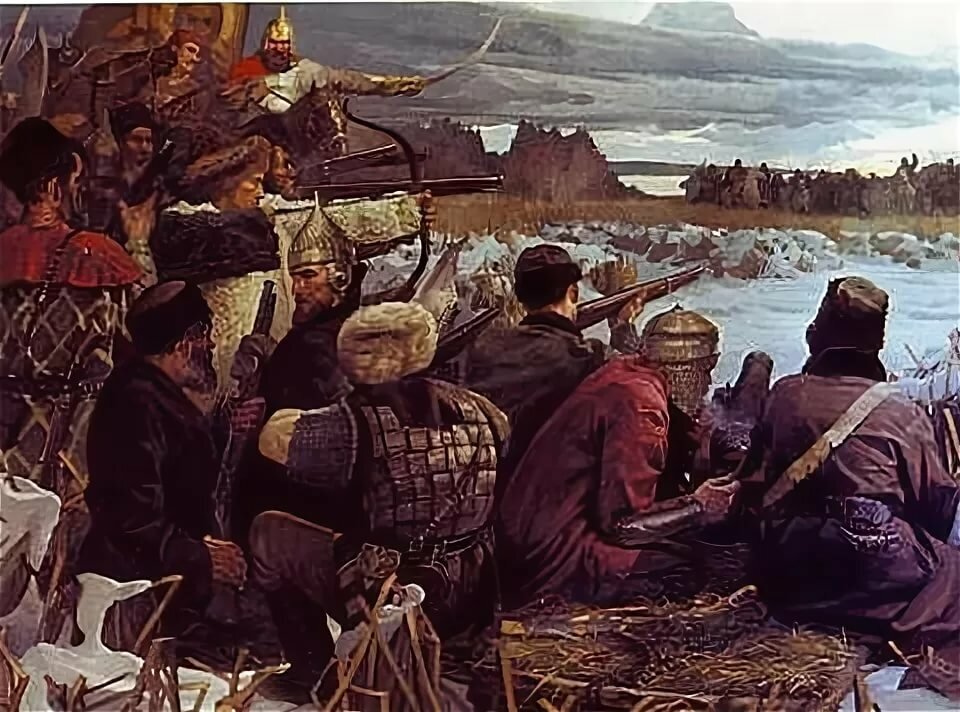 Поход ермака картина