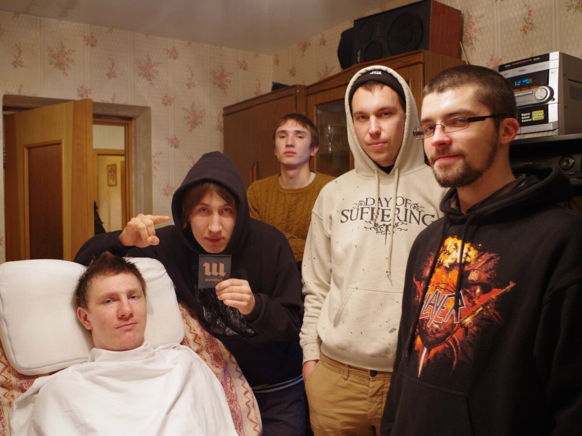 2014г, кореша приехали в гости