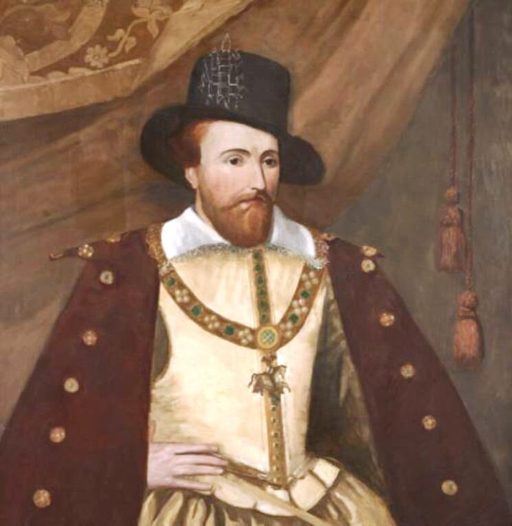 Яков I Стюарт (художник Чарльз X. Харрис)