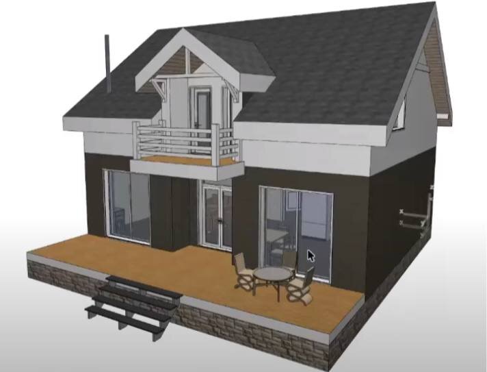 Шаблон дома в ArchiCAD