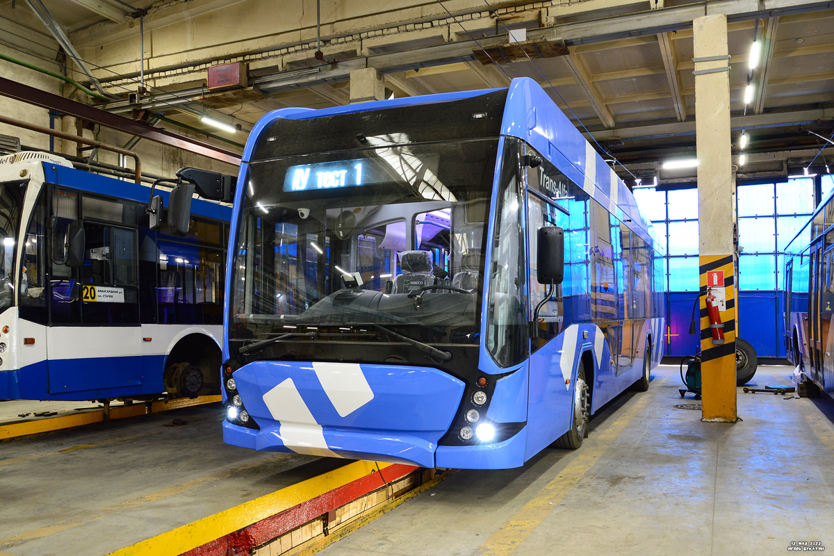Новый "Авангард", поступивший в троллейбусный парк номер 1 11 мая 2022 года, фото https://transphoto.org/photo/1611611/. автор Игорь Букатин 