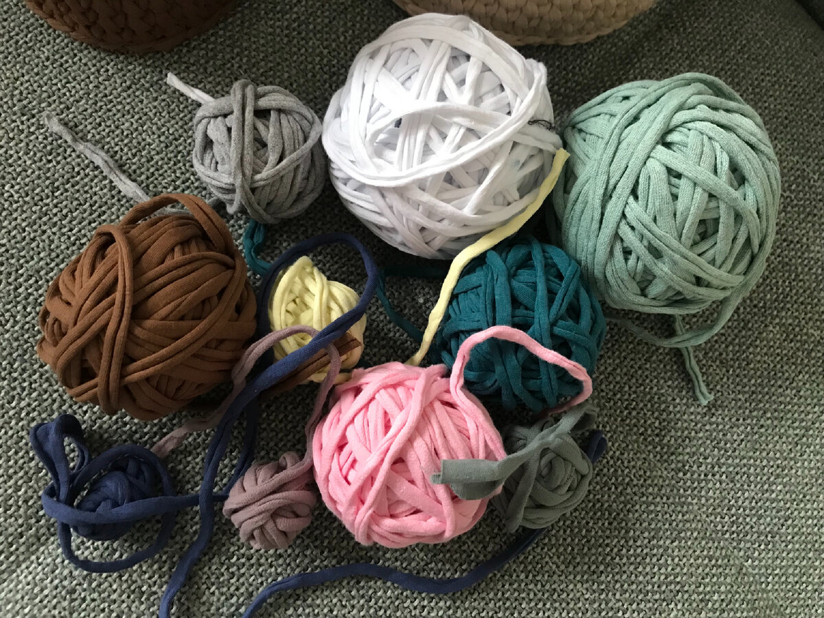 Остатки пряжи 😬 