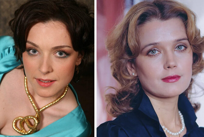 Светлана Антонова. Справа Ирина Алферова