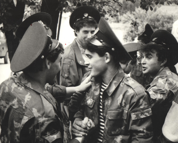 День пограничника. 1990 год.