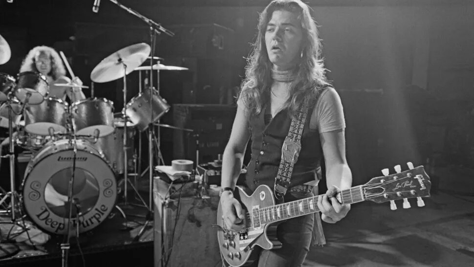 Томми и Иэн Пэйс на репетиции DEEP PURPLE, ноябрь 1975