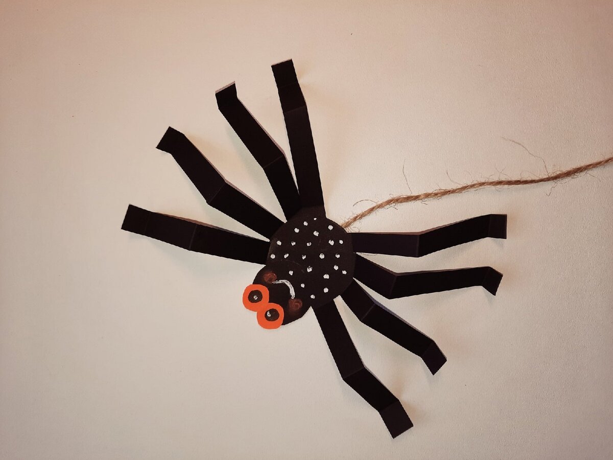 ОРИГАМИ ПАУК ИЗ БУМАГИ НА ХЭЛЛОУИН | DIY HALLOWEEN | ORIGAMI SPIDER