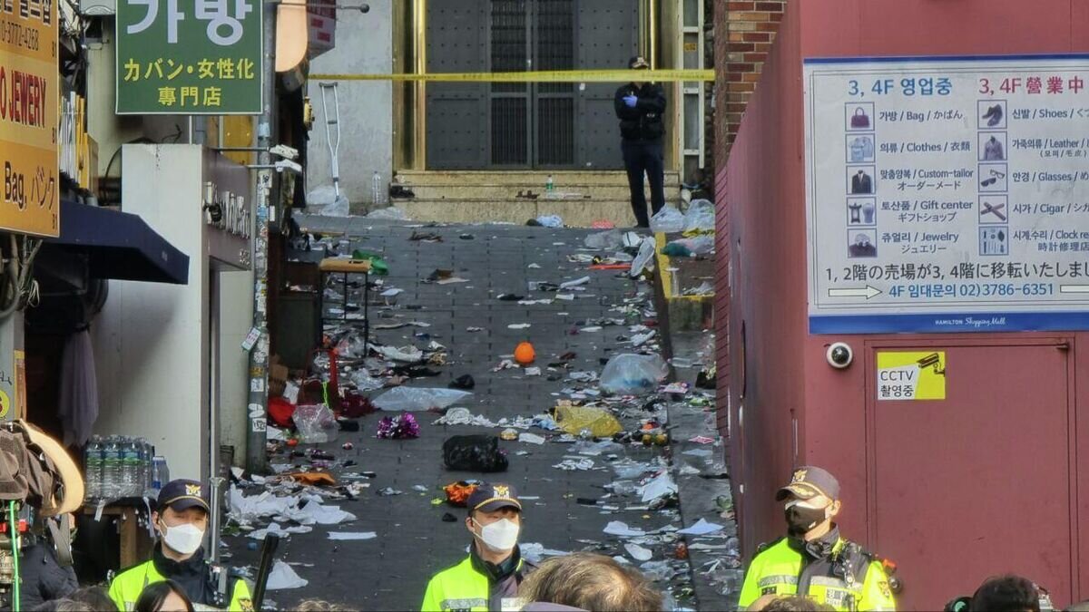    ЧП в Сеуле© РИА Новости