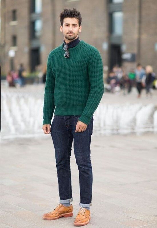С чем носить свитер мужчине | советы от производителя одежды - интернет-магазин natali-fashion.ru