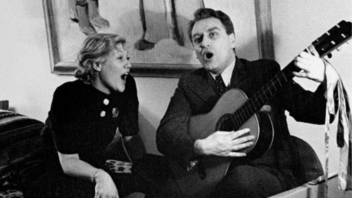 Любовь Орлова и Григорий Александров