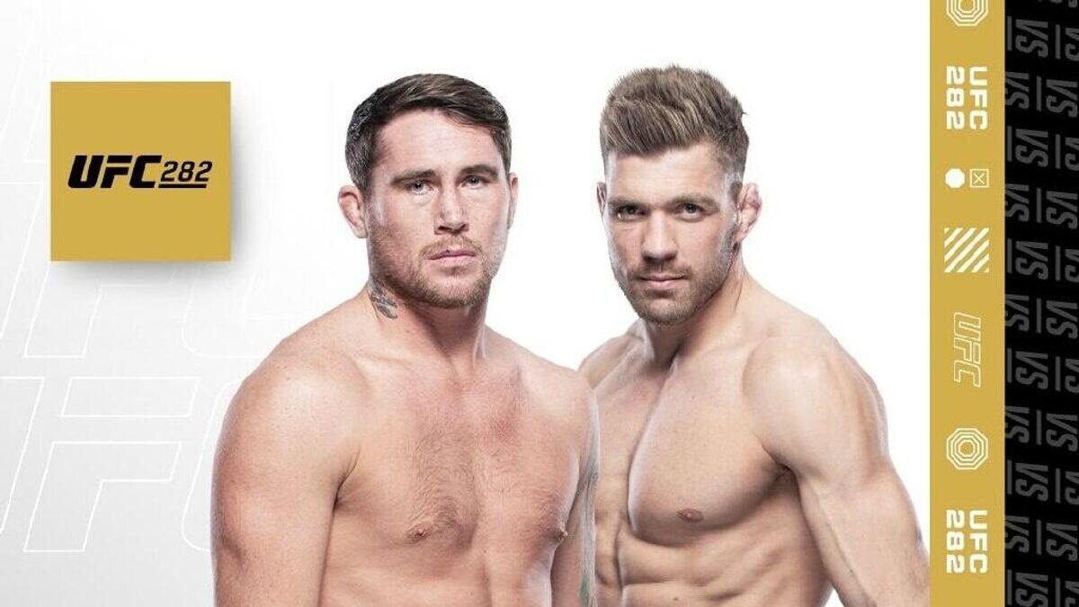    Афиша боя Даррена Тилла против Дрикуса Дю Плесси на UFC 282© UFC