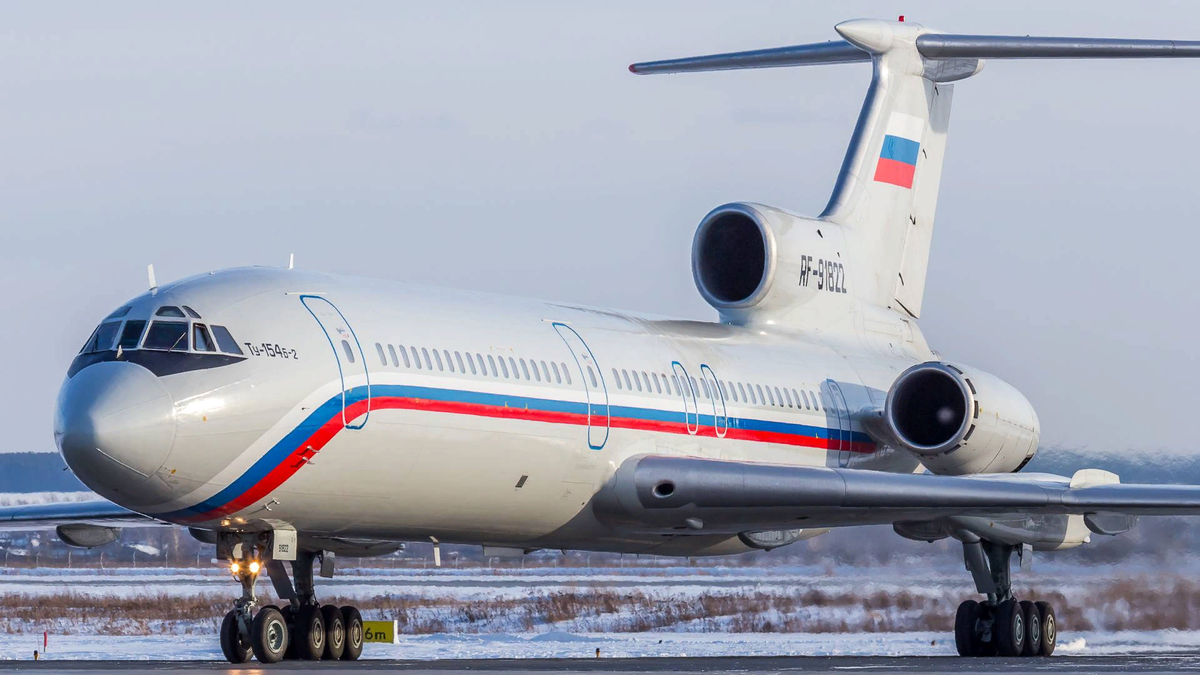 Самолет ТУ-154