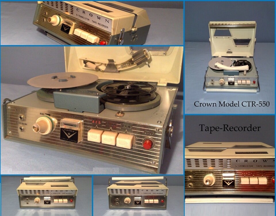 Первый японский бумбокс 1963 года Crown SPH-100 | Полезные Интересности ...