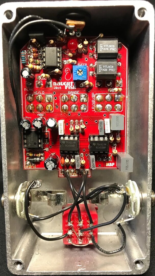 Копия Mu-Tron III Envelope Filter (или так любимый Марти Фридманом Maxon AF-9 Auto Filter, что почти то же самое)