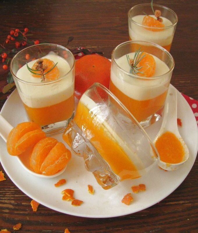 Апельсиновое желе с агар агаром