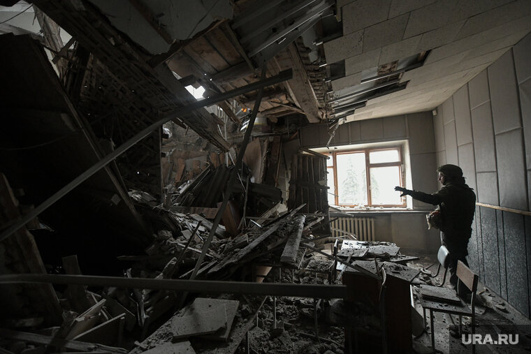    В Донецке после обстрела загорелась больница, есть раненые, уточнил Алексей Кулемзин