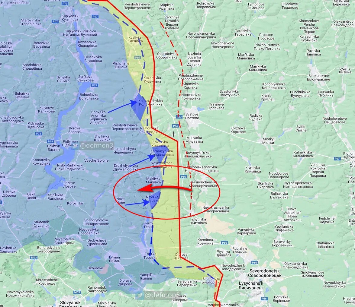 Сватовское направление на карте. Сватовское направление на карте
