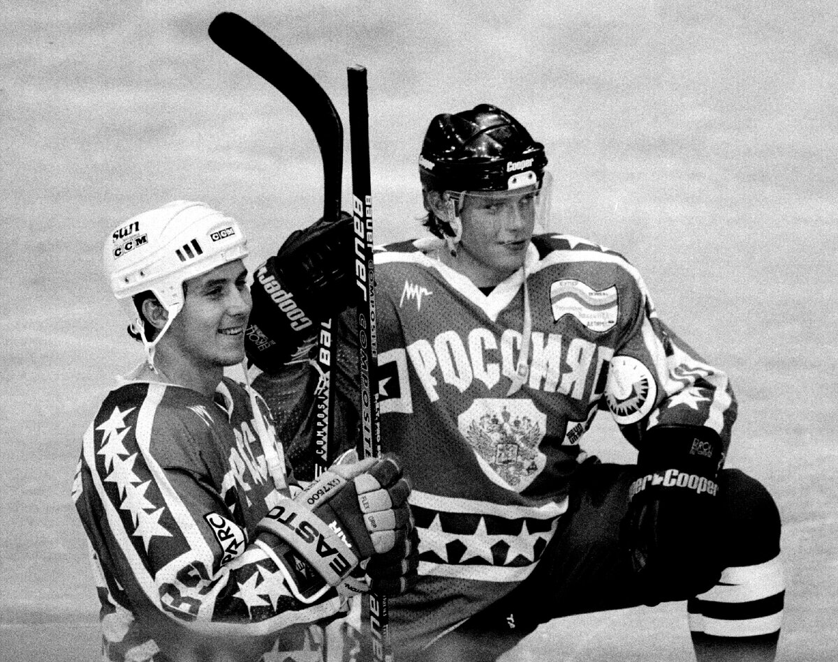 Александр Могильный и Павел Буре в 1998 году. Фото Александр Вильф, архив «СЭ»
