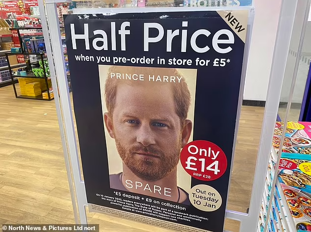 Книга принца Гарри Spare должна выйти во вторник, 10 января.