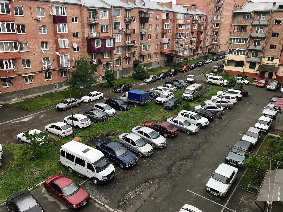 Можно ли ставить газель во дворе жилого дома на стоянку