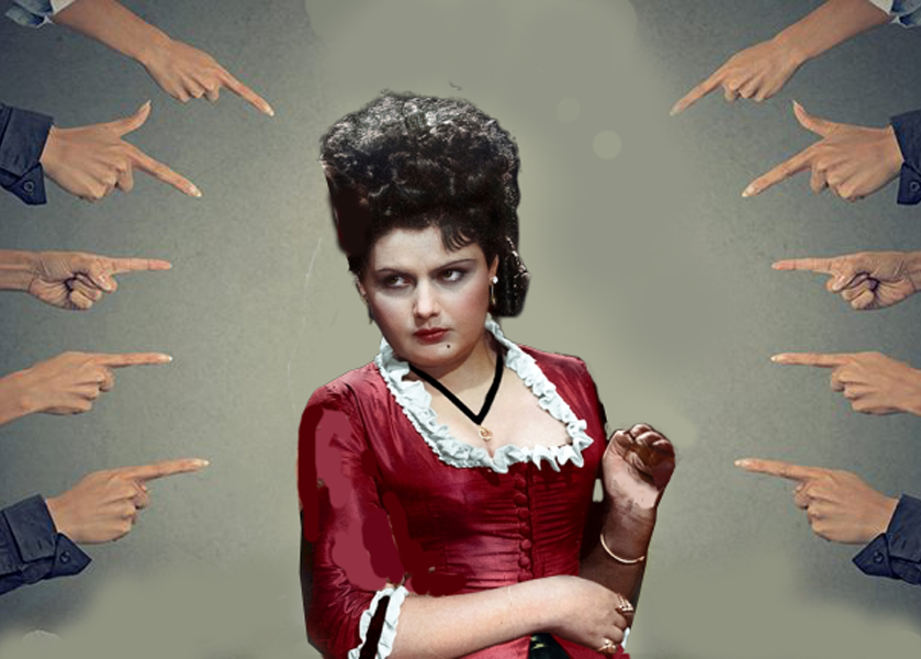 Коллаж к  новелле  Ги де Мопассана "Пышка"