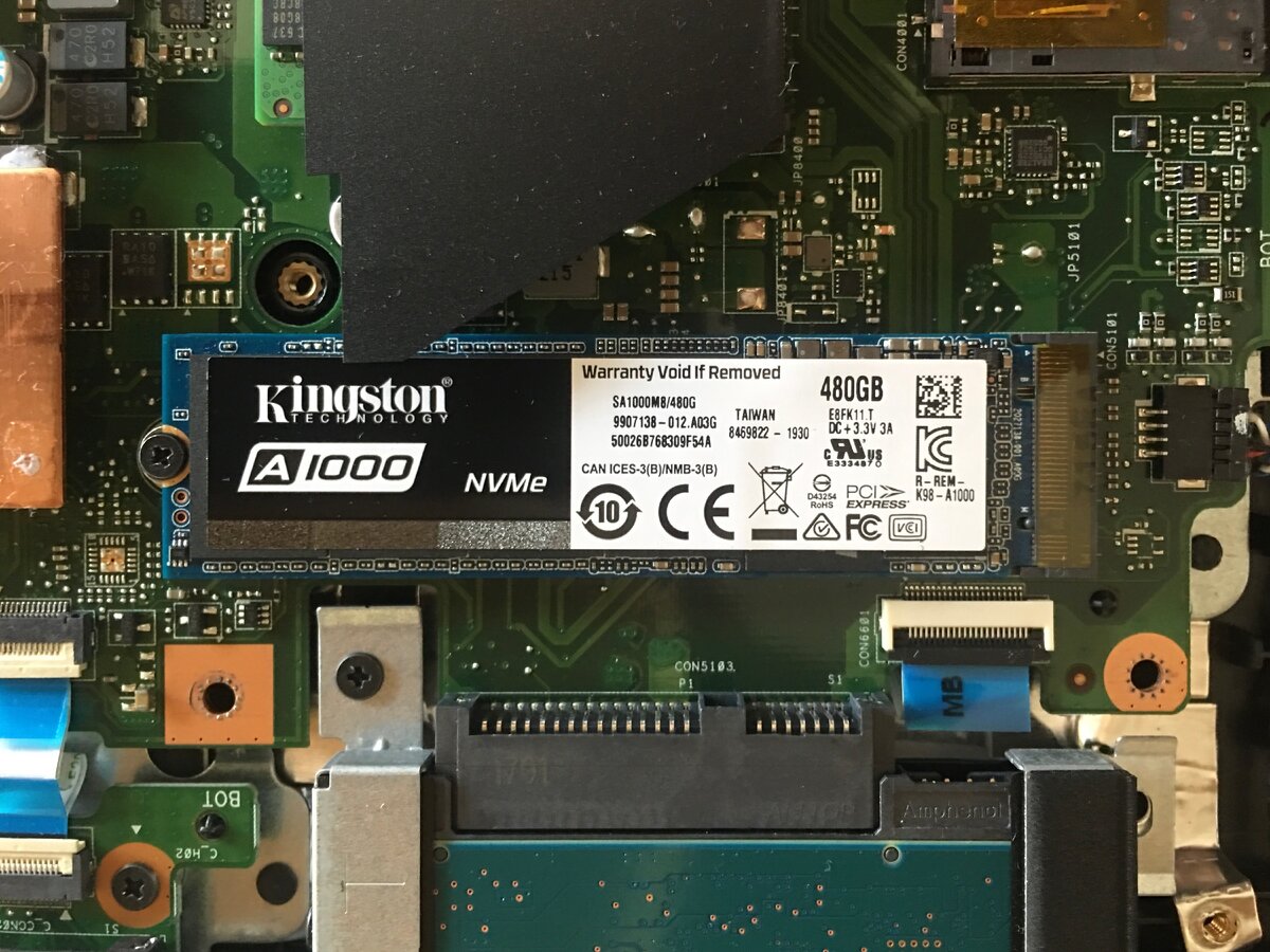 В недрах моего ноутбука