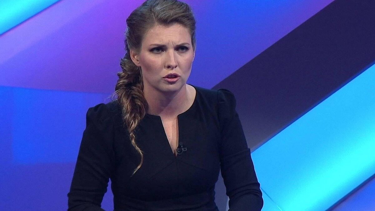 Рисунок 2. Ольга Скабеева в эфире