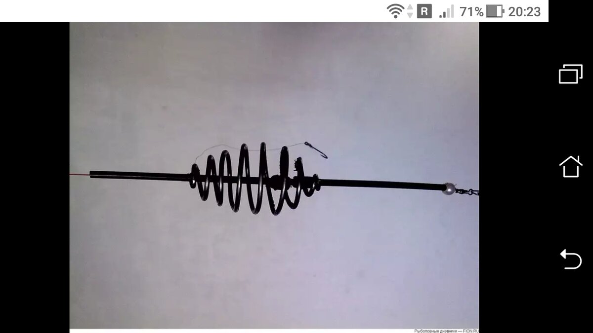Собрать пружину с антизакручивателем на карася | Фото заметки из моей жизни  в Крым | Дзен