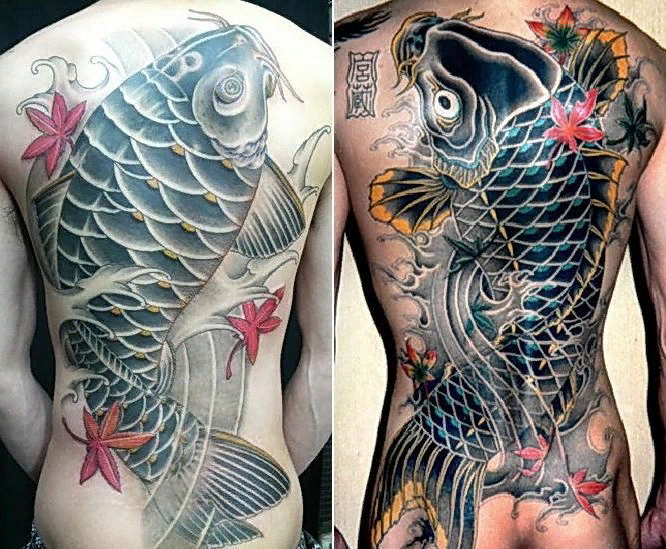 Тату (татуировка) Карп: мужские и женские татуировки, фото и эскизов от лучших тату-мастеров