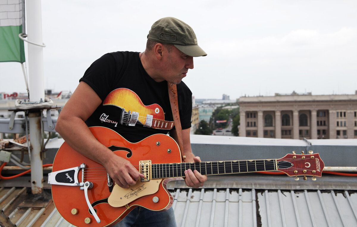 Самый известный кантри-музыкант Челябинска Вадим Красюк