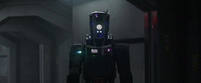 кадр из фильма "Дитя робота" реж. Грант Спьютор