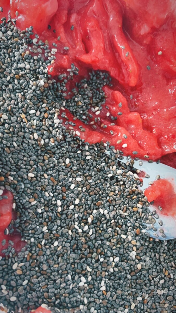 Клубничный чиа-джем