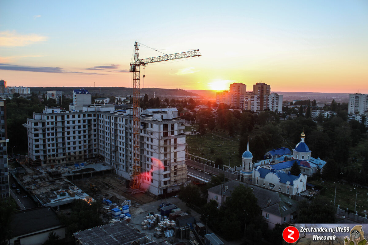 Панорама Белгорода церкви