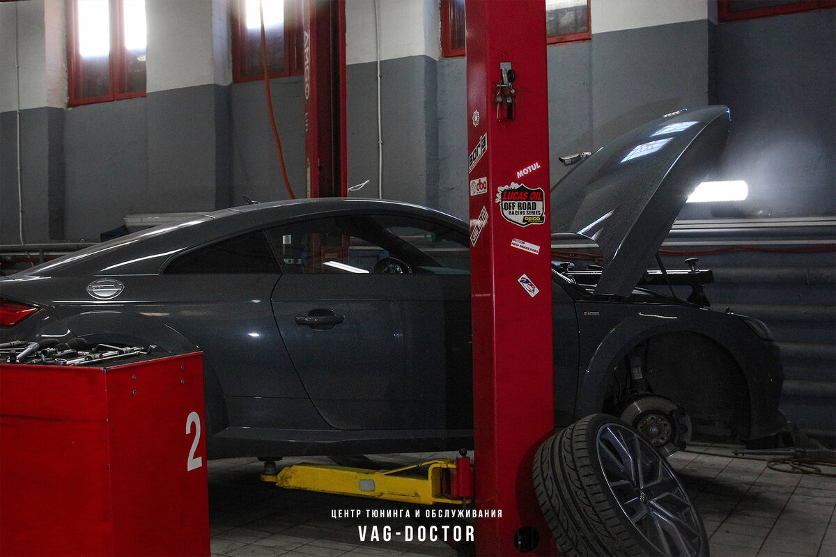 Процесс снятия КПП DSG6 DQ250 MQB