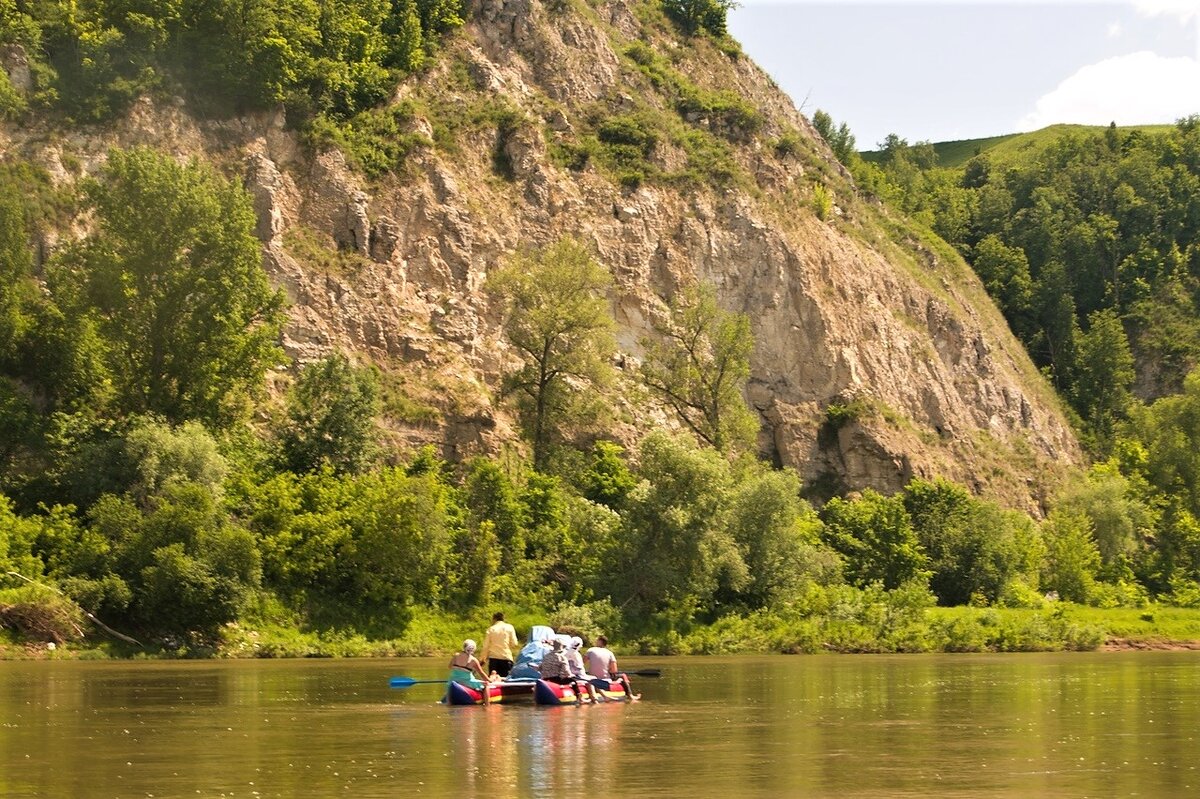 Сплав по Юмагузинскому водохранилищу маршрут