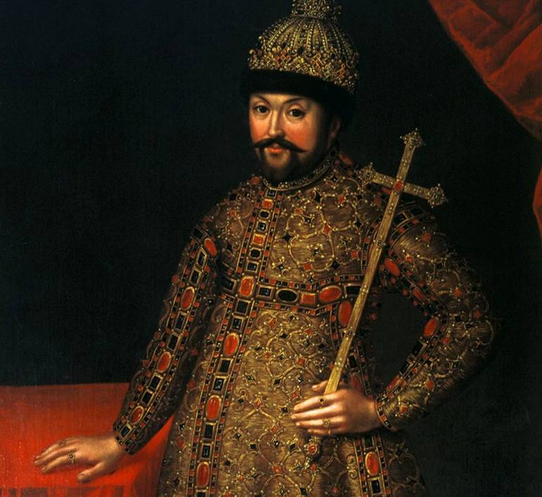 Михаил Романов. Глупый и никчемный сын Филарета., который был серым кардиналом.