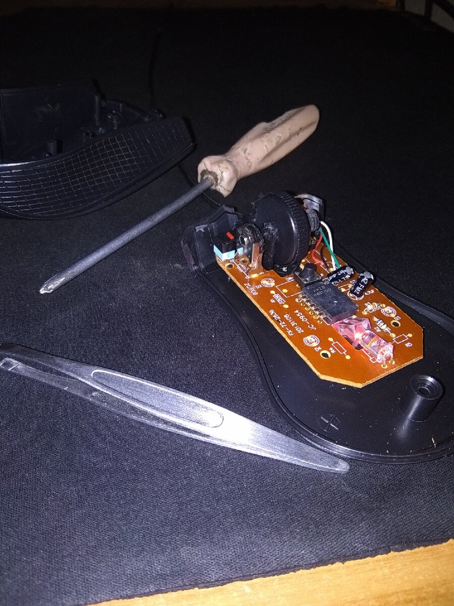 Устройство компьютерной мыши.