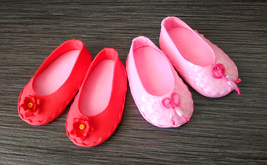 Обувь для куклы из фоамирана