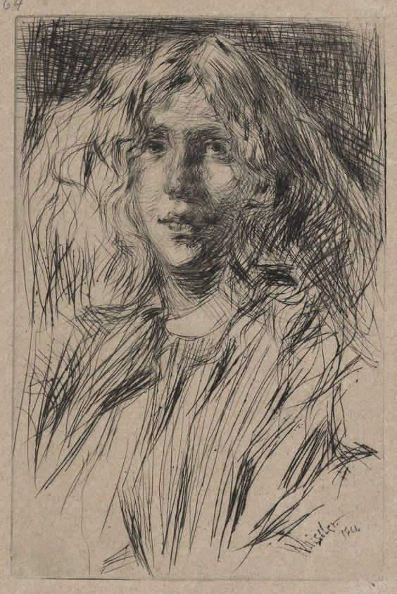 Д. Уистлер. Джоанна. 1861