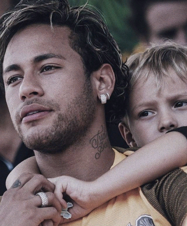 Неймар с сыном