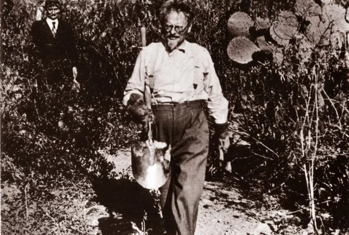 Троцкий в саду