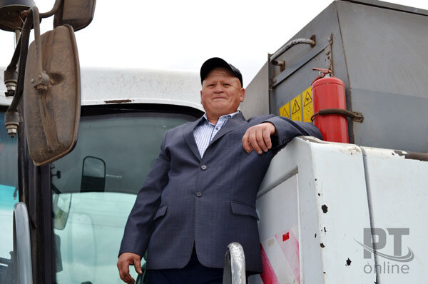 Лидер жатвы Ринат Гатауллин.