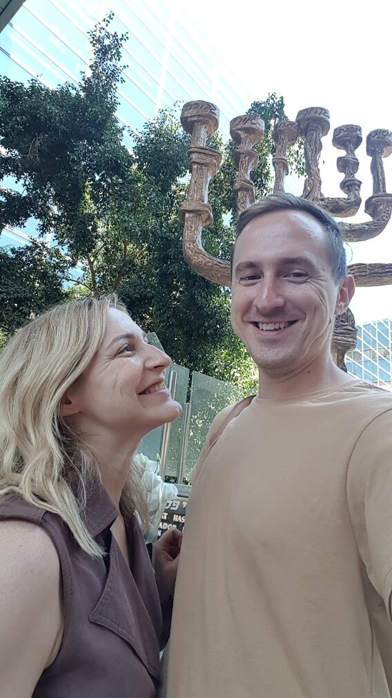 С систр, в аэропорту "Бен Гурион"