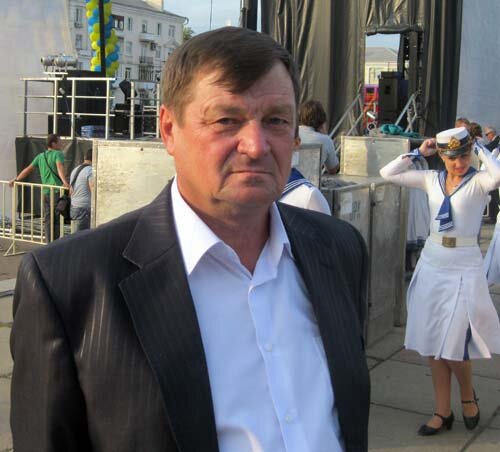Л.Сергиенко на Дне города в Краматорске, 2012 г. Источник фото: tehnopolis.com.ua