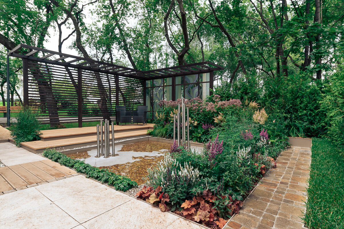 "Шкатулка с секретом", 1 место, Первый Евразийский Фестиваль ландшафтного искусства "Атмосфера"